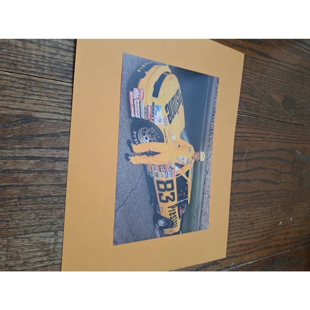 Vintage Lake Speed Driver Card #83 Oldsmobile Prestone STP 6x9 NASCAR Promo